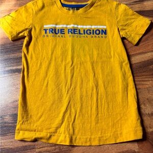 True Religion Kids Mustard Tee
